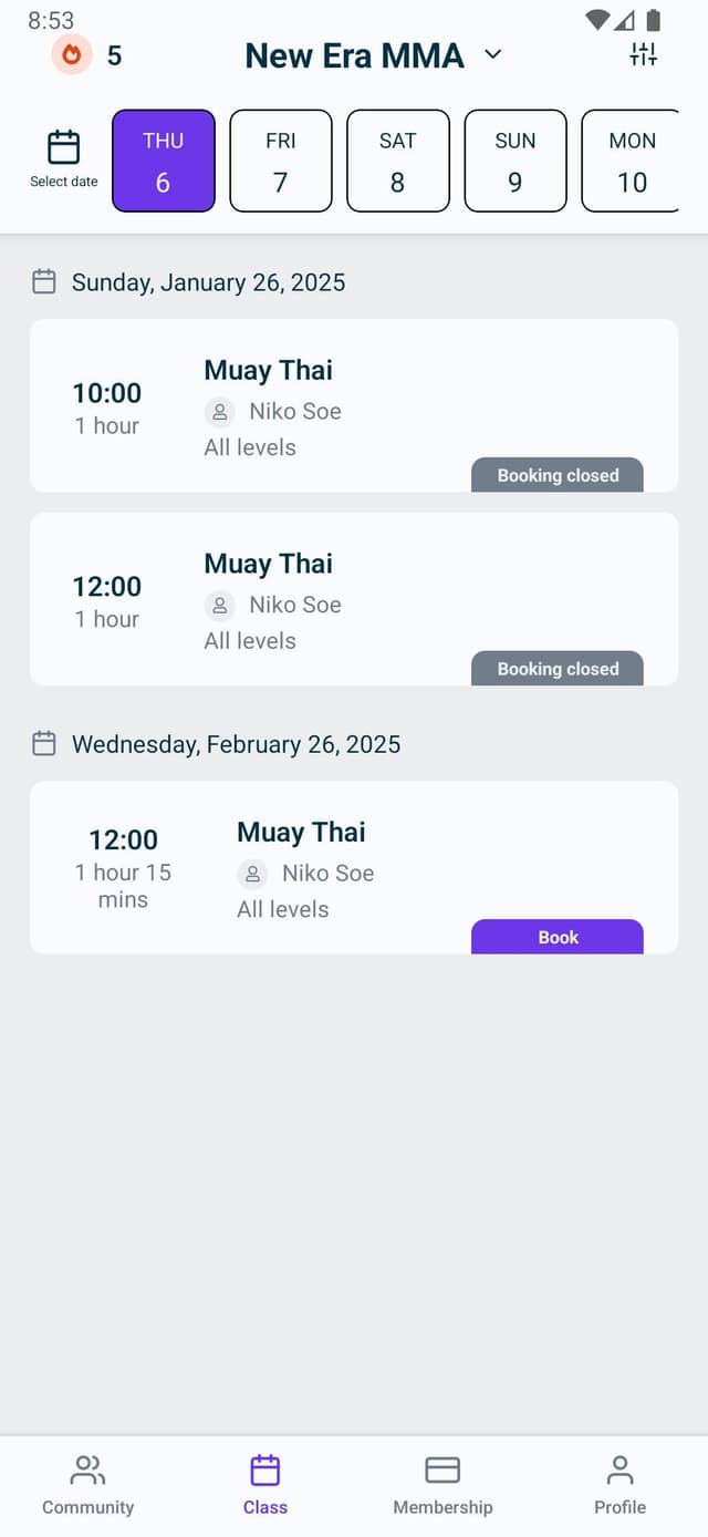 Multiple locations